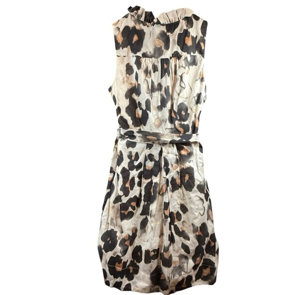 Allen B. By Allen Schwartz Leopard Print  Midi Dress - Picture 4 of 13